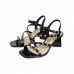 101238 Elegant Block Heel Sandals