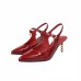 101241 Ladies Pointed Toe Stiletto Heels