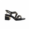 101242 Elegant Block Heel Sandals