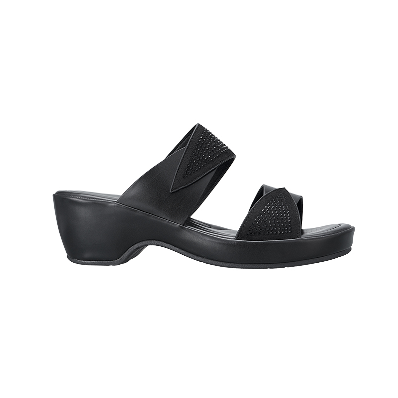 AMP0095 - Slip On Wedge Sandals