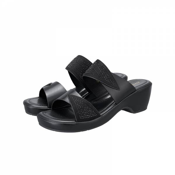AMP0095 - Slip On Wedge Sandals