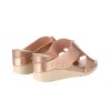 AMP0103 Front Zip Wedge Heel Sandals