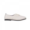 AMP5012 Tracce Leather Lace Up Flat Ballerinas