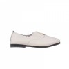 AMP5012 Tracce Leather Lace Up Flat Ballerinas