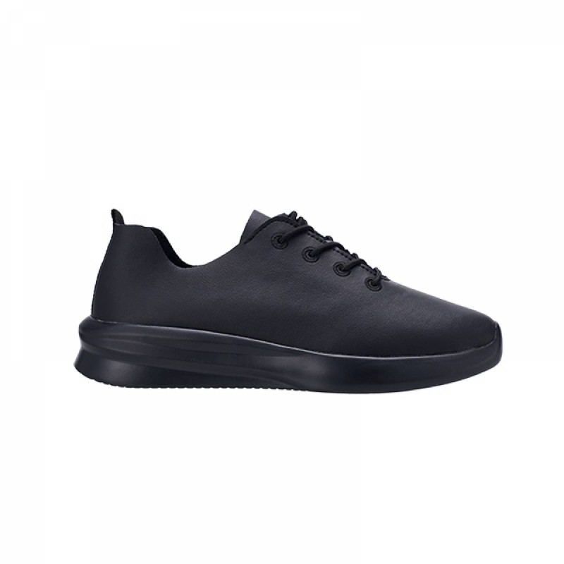 AMP5021 Leather Lace Up Sneakers