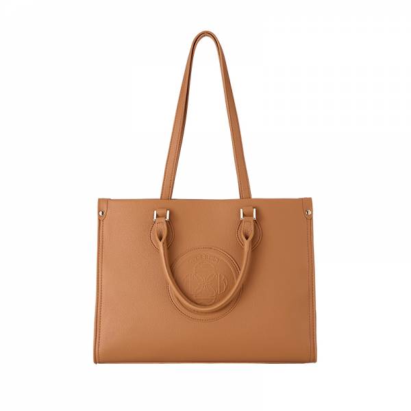 BDI0015 Everbest Elegant Embossed Logo Tote Bag