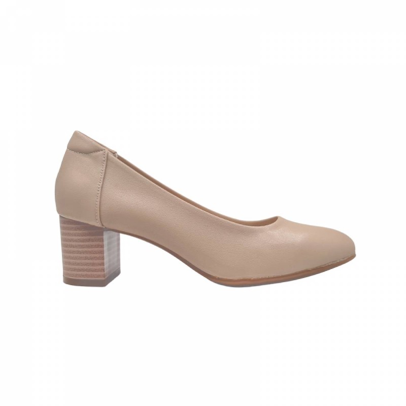 BJ5054 Everbest Classic Mid Heels Ladies Court Shoes