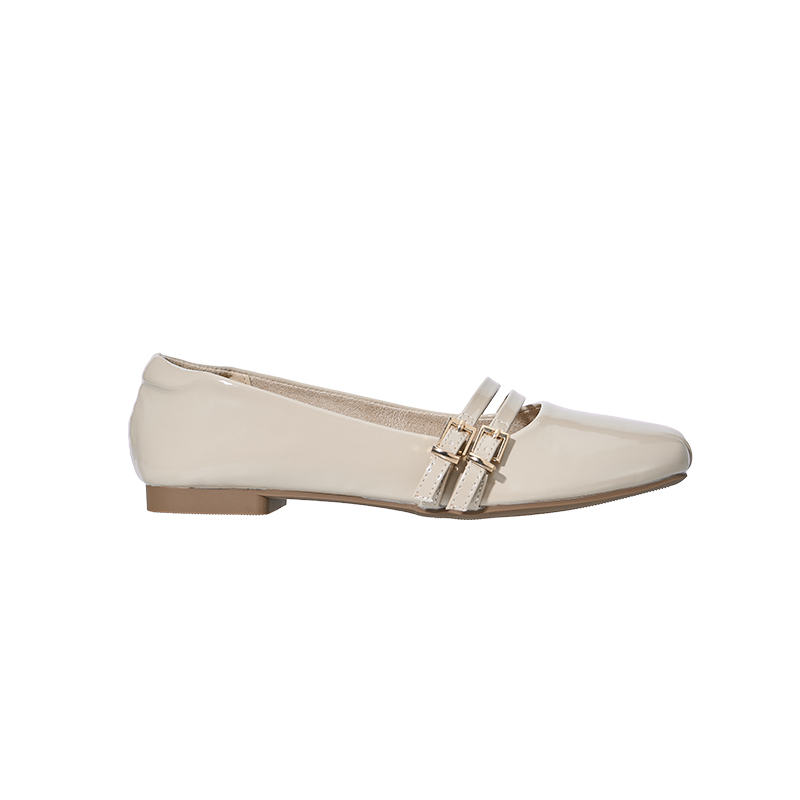 BT9031 EVERBEST Double Strap Ballet Flats