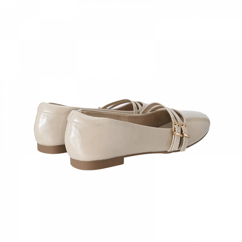 BT9031 EVERBEST Double Strap Ballet Flats