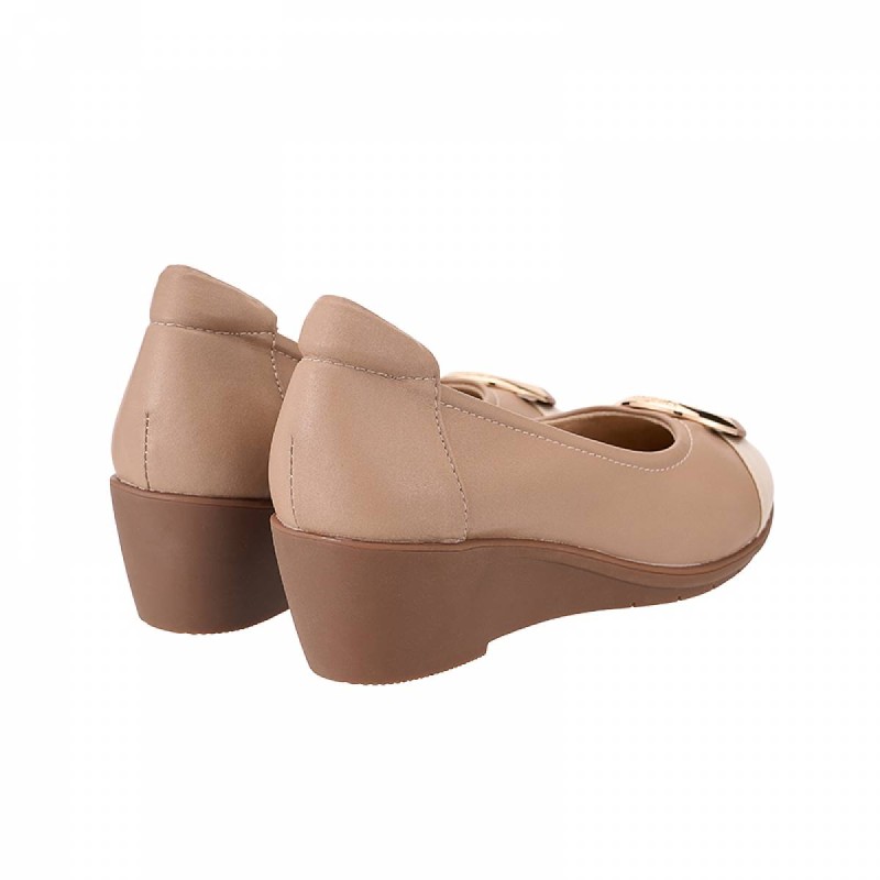 EBS0063 Ladies Leather Flats