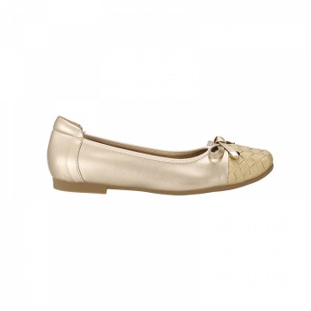 EBS0070 EVERBEST Weave Cap Toe Ballet Flats