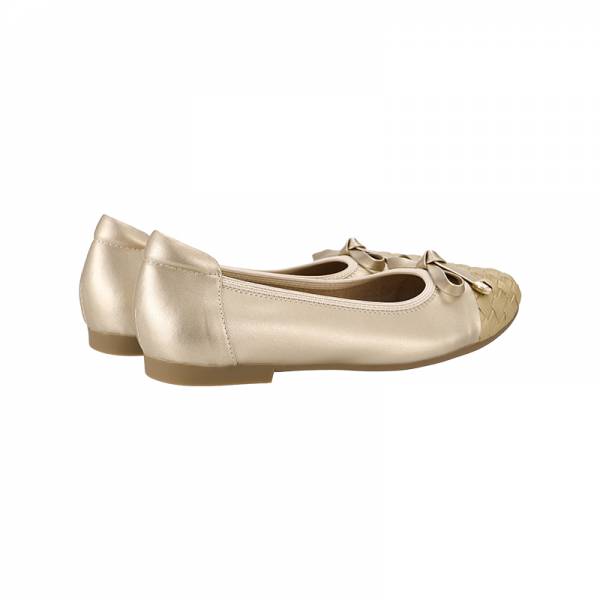 EBS0070 EVERBEST Weave Cap Toe Ballet Flats