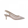 EHH2012 Kitten Heel Pointed Toe Sling back