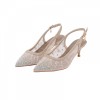 EHH2012 Kitten Heel Pointed Toe Sling back