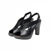 EHH2029 Cross Strap Design Peep-Toe Platform Sandals