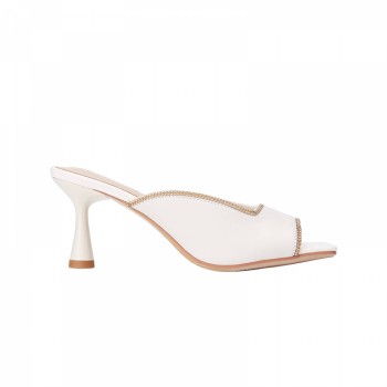 EHH2030 Peep Toe Sleep On Mules