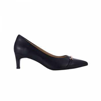 EHH2038 - Buckle Pointed Toe Kitten Heel