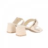 EHH2039 Woven Texture Block Heel Sandals
