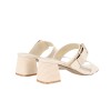 EHH2039 Woven Texture Block Heel Sandals