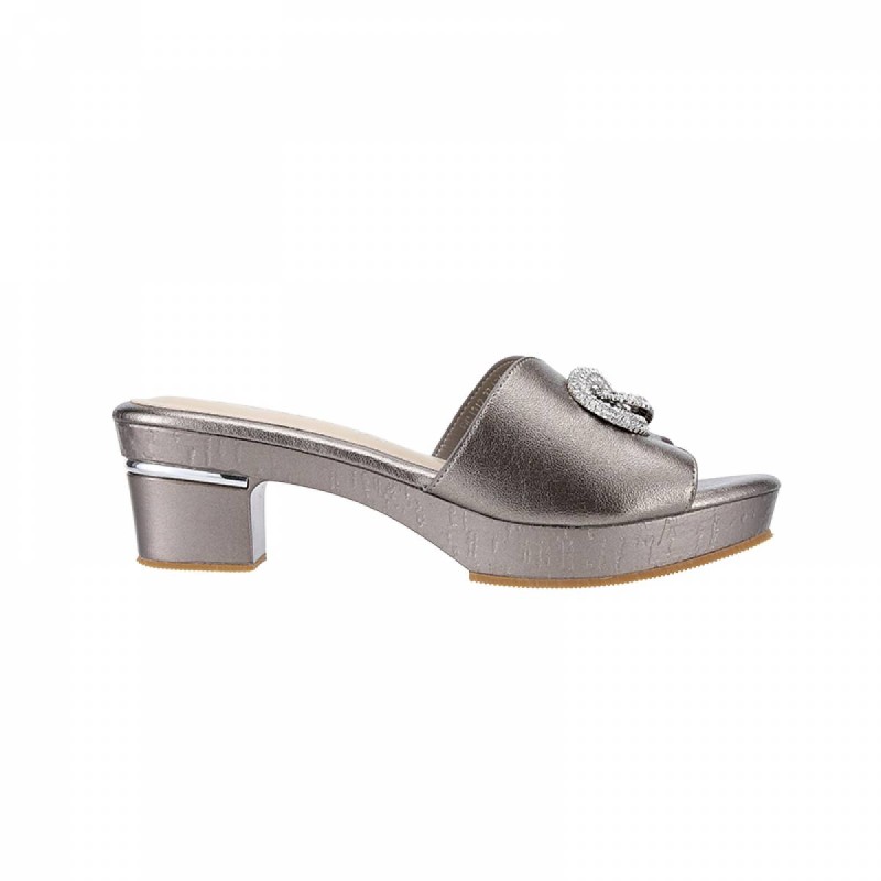 EMX1312 Slip On Block Heel