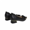 EXZ7013 Pointed Toe Block Heel