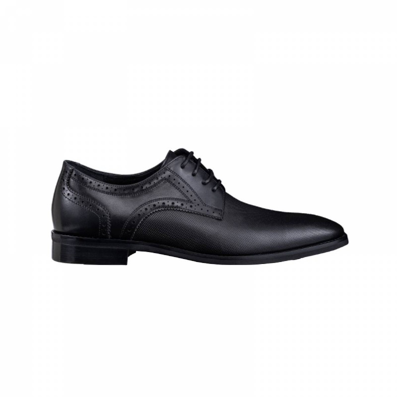 JB2020 Leather Derby Lace up Men Shoes