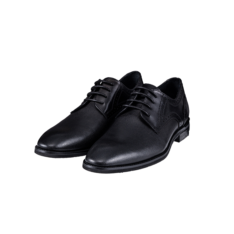 JB2020 Leather Derby Lace up Men Shoes