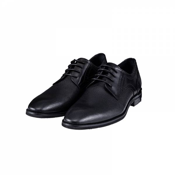 JB2020 Leather Derby Lace up Men Shoes