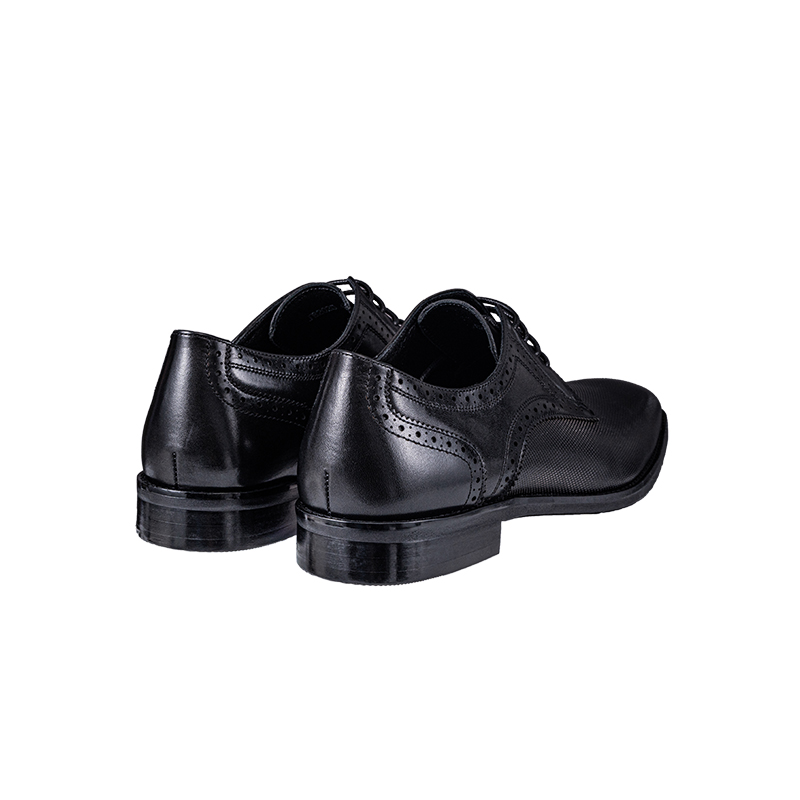 JB2020 Leather Derby Lace up Men Shoes