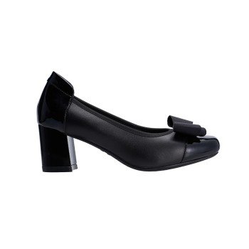LH2023 Non Removable Bow Design High Heels Ladies Court Shoes