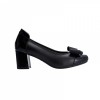 LH2023 Non Removable Bow Design High Heels Ladies Court Shoes