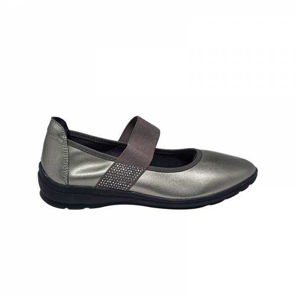 LY3960 Elastic Strap Flat Shoes
