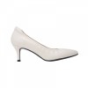 LY8042 Leather Classic Kitten Heel Shoes