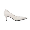 LY8042 Leather Classic Kitten Heel Shoes