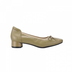 LY8051 Leather Minimalist Ribbon Pumps