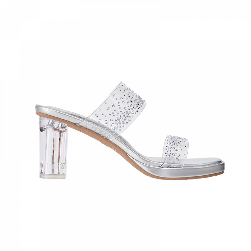 LY8052 Crystal Block Heel Sandals