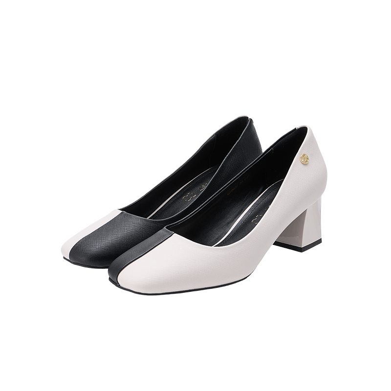 QH8837 Two Tone Pump Shoes