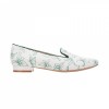 QH8840 Orchid Printed Flat Shoes