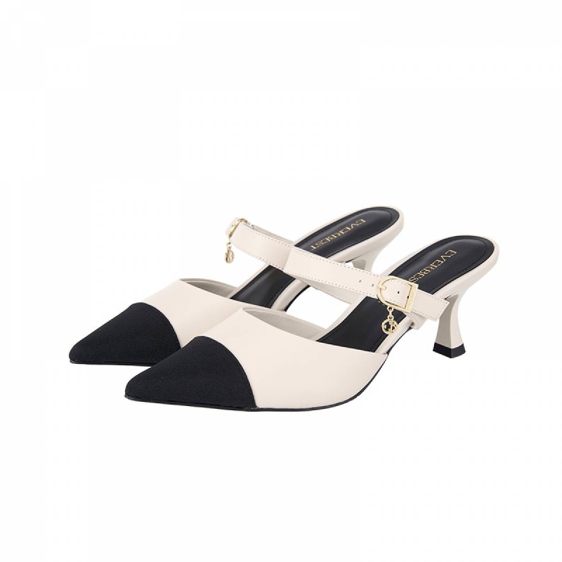 QH8842 - Pointed Toe Kitten Heel