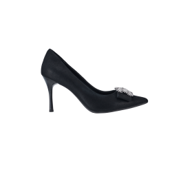 QH8846 Stiletto Pointed Toe High Heel Pump Shoes