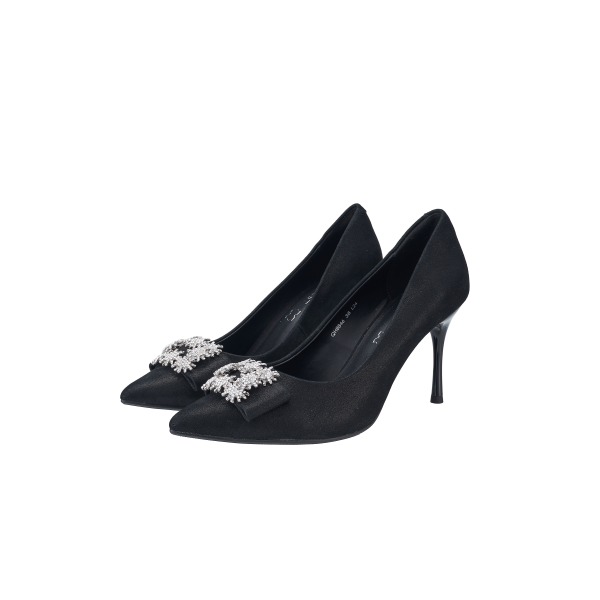 QH8846 Stiletto Pointed Toe High Heel Pump Shoes