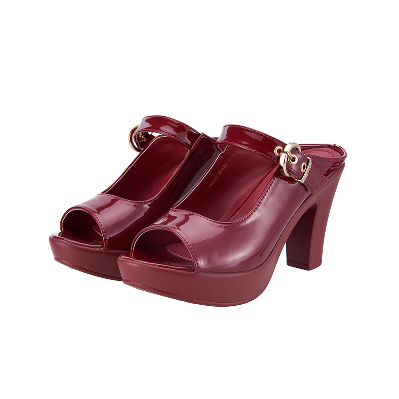 TN2222 Easy slip-on platform heel sandals